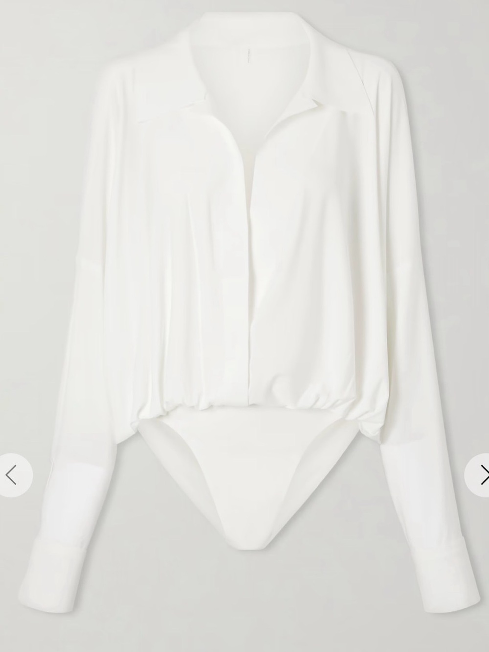 Norma Kamali Jersey Bodysuit